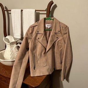 BB Dakota Faux Leather jacket size medium
